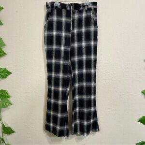 Black and White Plaid Pants